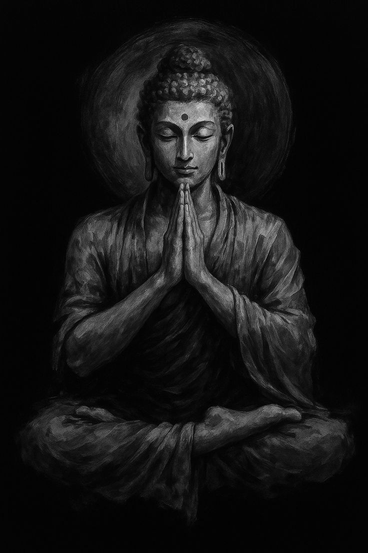 Buddha praying